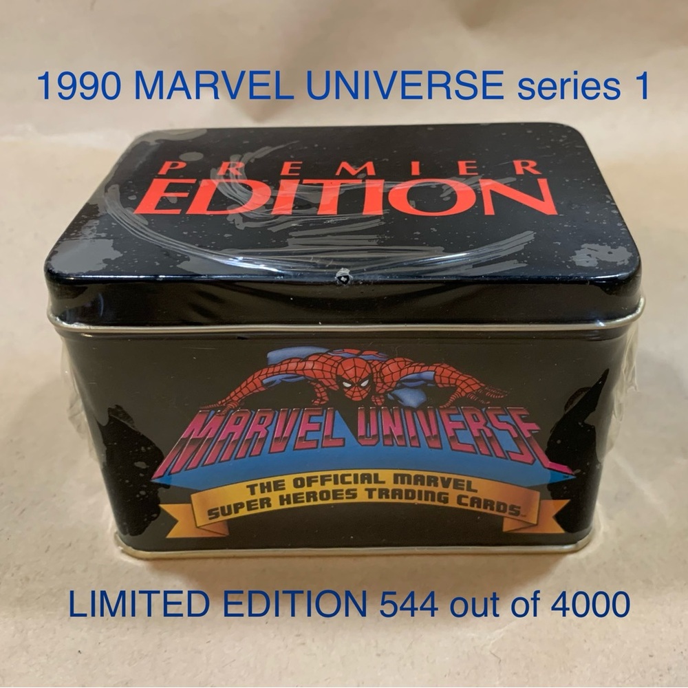 1990 IMPEL MARVEL UNIVERSE Super Heroes Trading Cards Set Sealed Limited Edition